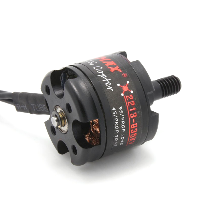Emax MT2213 935kV Brushless Motor with 1045 Propeller Pair - Buy for Drone Builds in India
