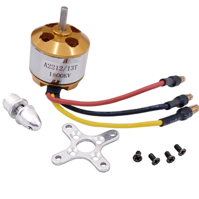 Iotcart A2212/13T 1800KV BLDC Motor for Drones & RC Planes - Buy in India