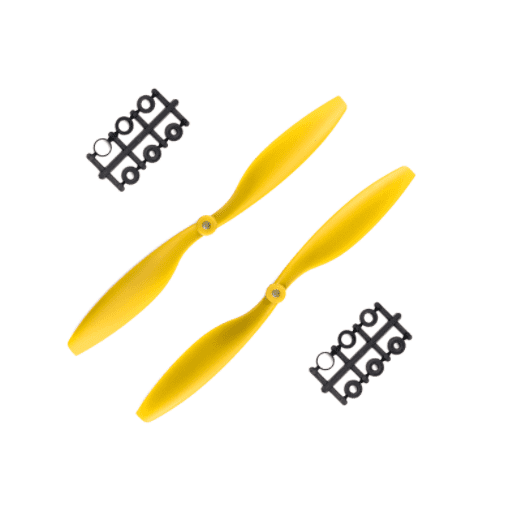 Iotcart 1045 CF Propeller Pair CW CCW Carbon Fiber - Quadcopter Drone Propeller for A2212 Motors