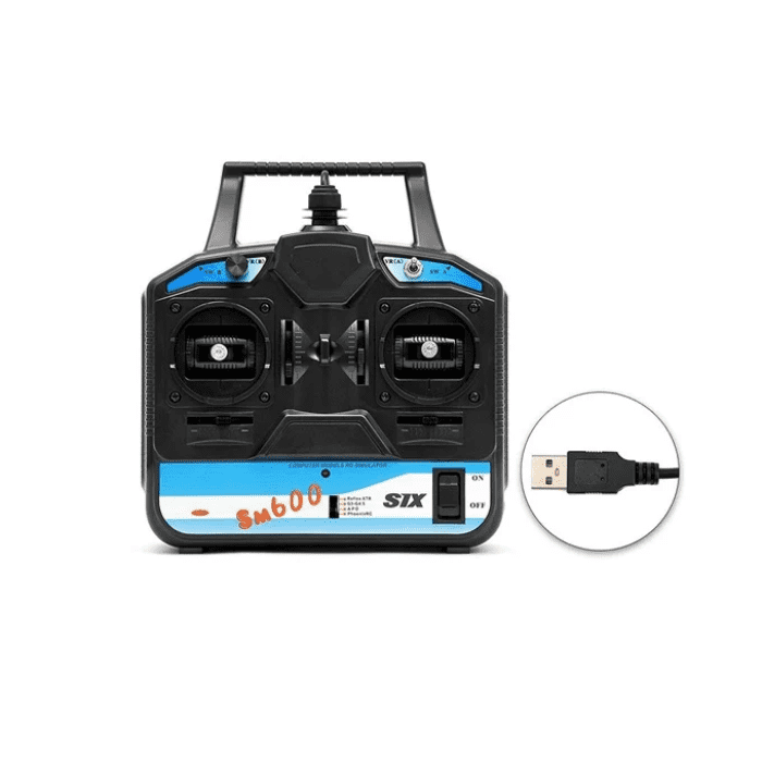FlySky FS-SM600 6CH USB RC Controller with SuperSimX - Buy Online in India