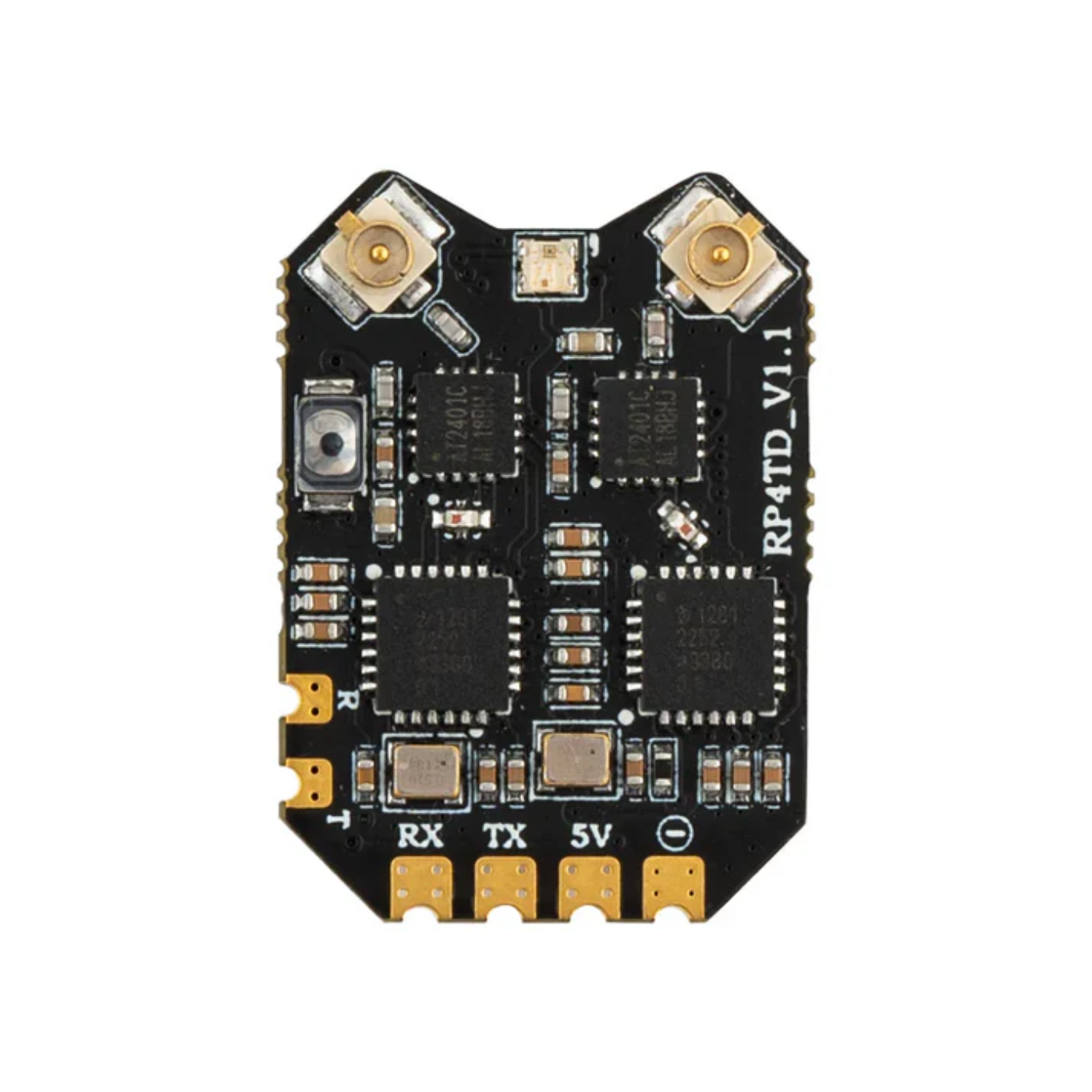 RadioMaster RP4TD ExpressLRS 2.4GHz Diversity Nano Receiver Board for Drone with Dual Antennas
