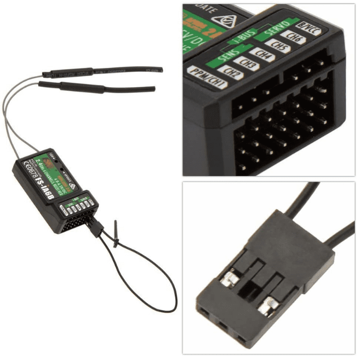 FlySky FS-IA6B 2.4GHz 6CH PPM iBus Receiver for RC Models - Buy in India
