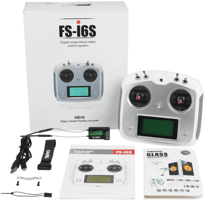 Flysky FS-i6S 2.4GHz 10CH AFHDS 2A RC Transmitter with FS-iA10B Receiver - Best Price in India