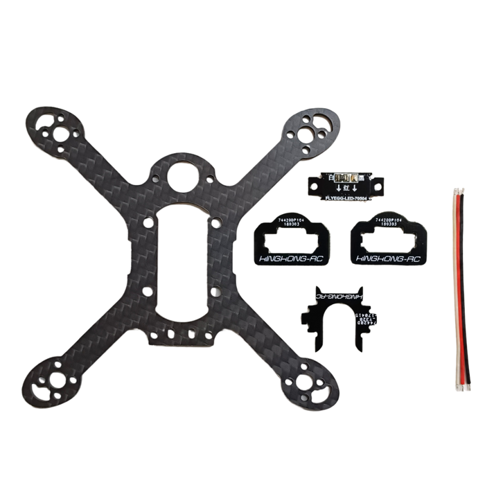 Kingkong FLY EGG 100 100mm Carbon Fiber Quadcopter Frame Kit - Buy in India