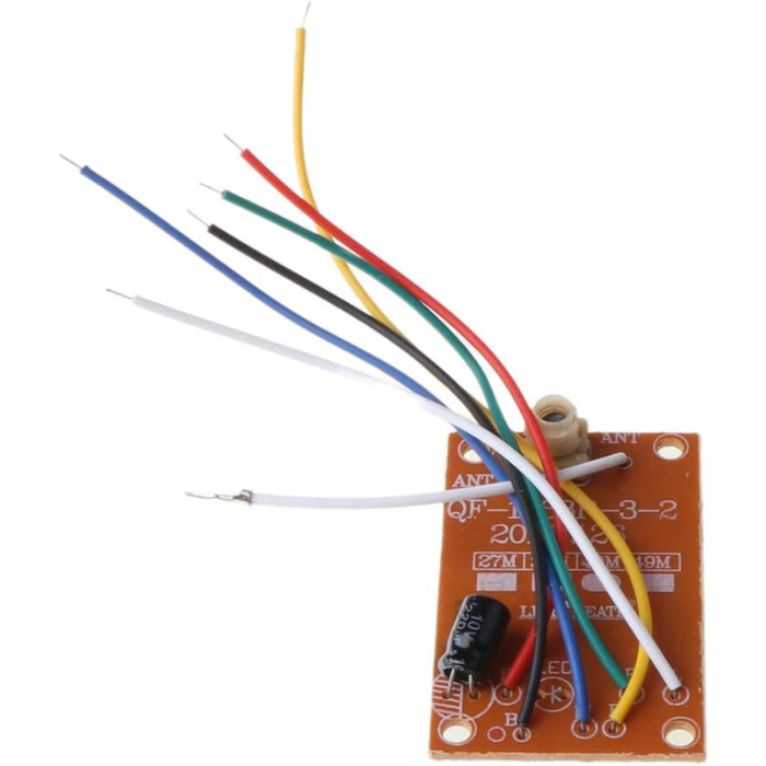Iotcart SES-P-2281 4CH 27MHz RC Transmitter Receiver Circuit for Arduino Projects