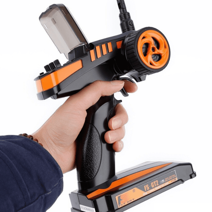 Flysky FS-GT2 Transmitter with FS-GR3E Receiver for RC Car/Boat/Planes/Truck/Quadcopters