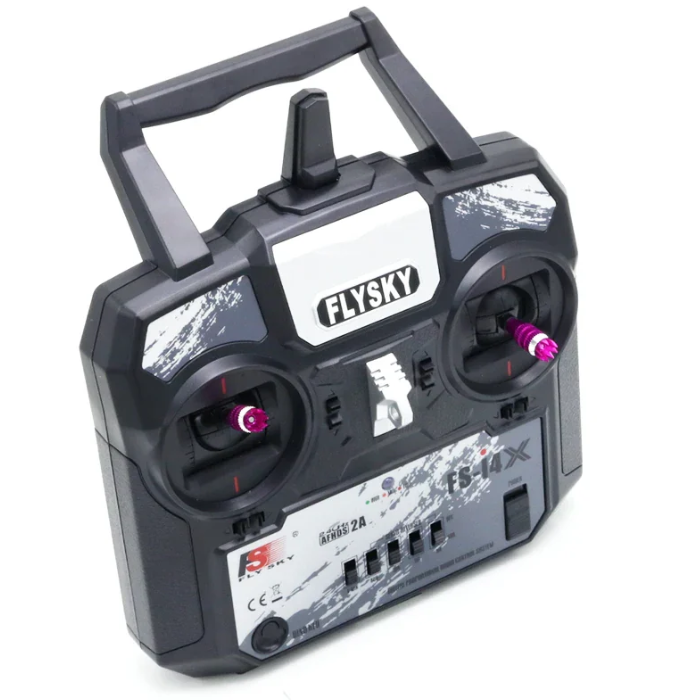 FlySky FS-i4X 2.4GHz 4CH AFHDS RC Transmitter with FS-A6 Receiver - Drone Remote Control