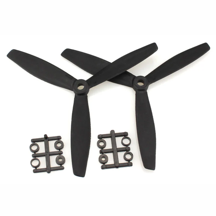 Gemfan 6040 6x4 Inch Glass Fiber Nylon Three Blade Propeller - 1 Pair