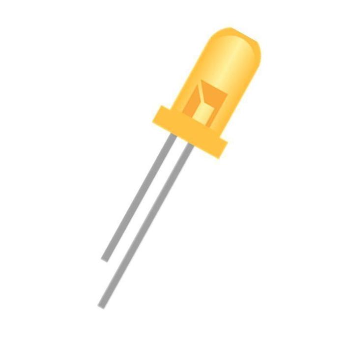 Iotcart 5 mm Orange LED (Pack of 10) - Indicator & Lighting - Buy Online India