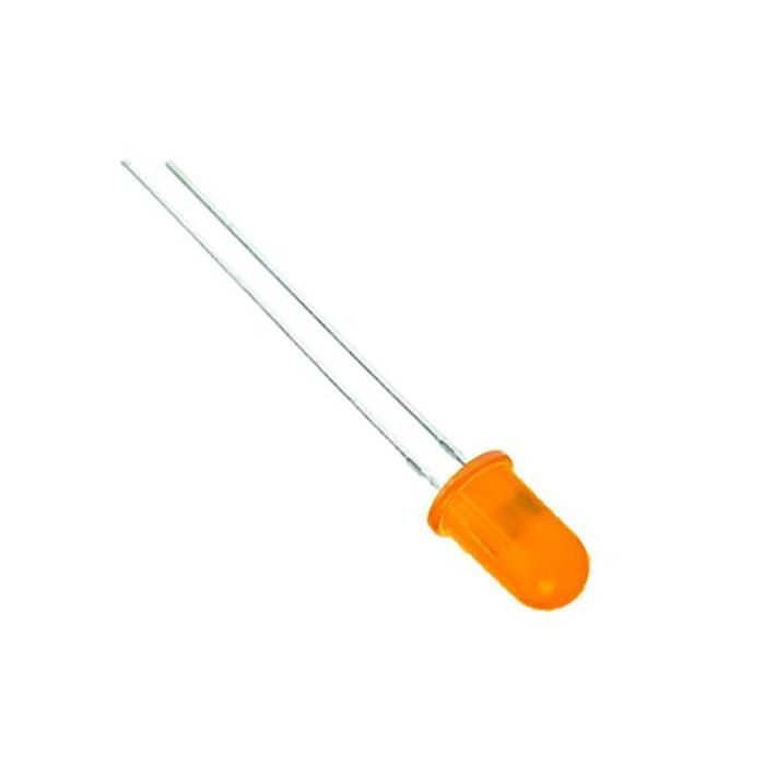Iotcart 5 mm Orange LED (Pack of 10) - Indicator & Lighting - Buy Online India