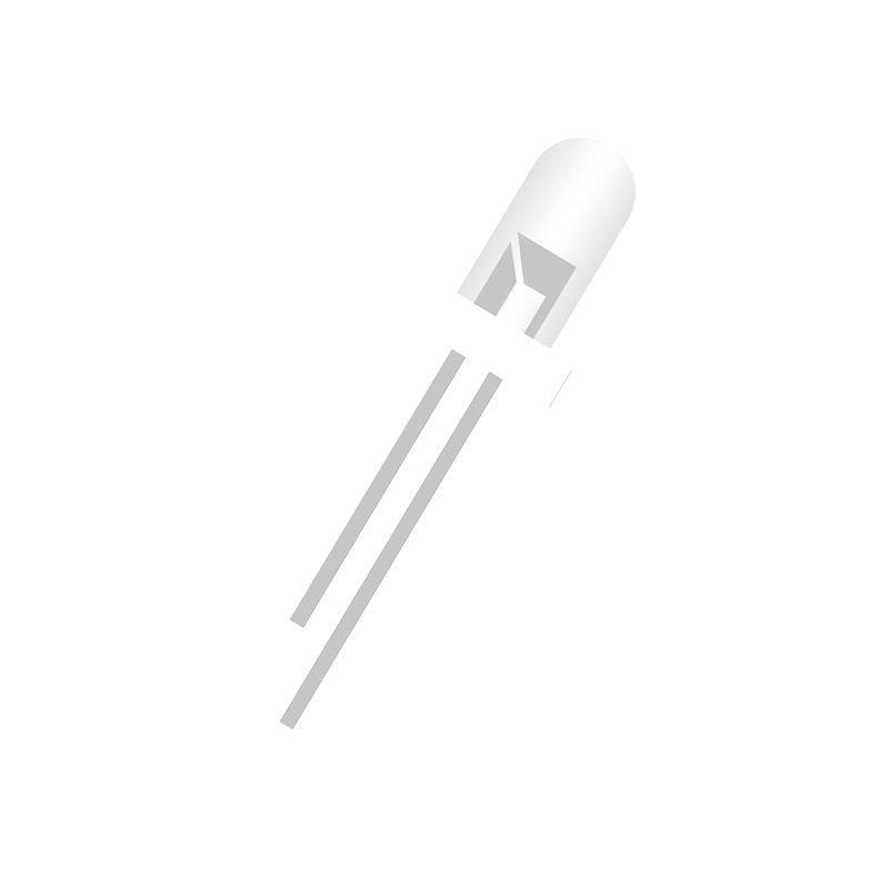 3mm White Blue LED (Pack of 10)