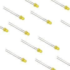 3 mm Yellow LED (Pack of 10)