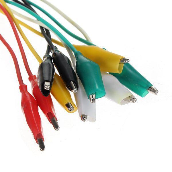 Iotcart Alligator Clip with Cord 40cm Pack of 5 - Electronics Testing