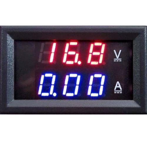 Iotcart SES-P-2320 0-100V 10A Dual LED Voltmeter Ammeter - DC Power Monitoring