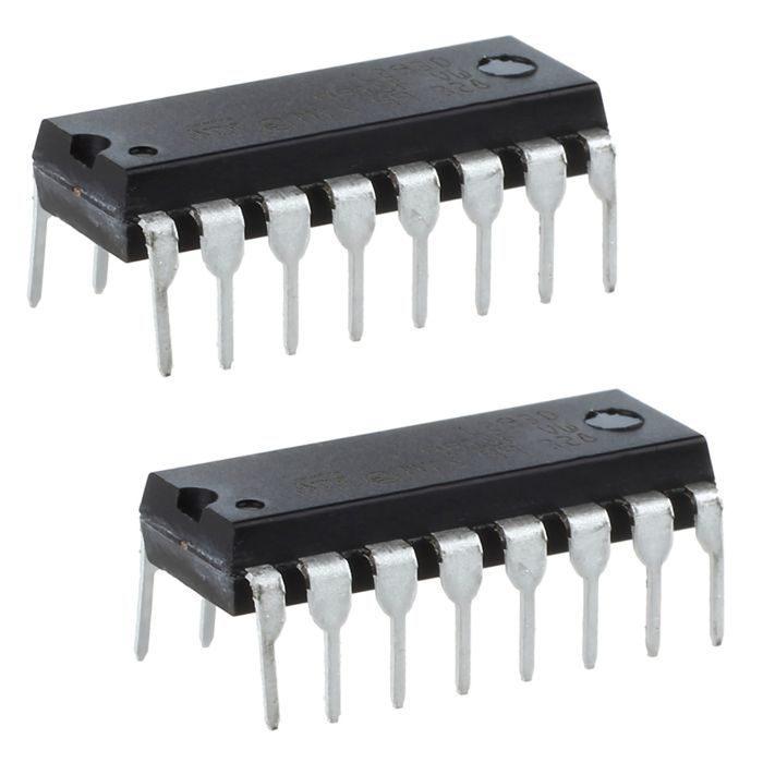 L293D Dual H-Bridge Motor Driver IC (2 Pcs) - DC/Stepper Control - Buy in India