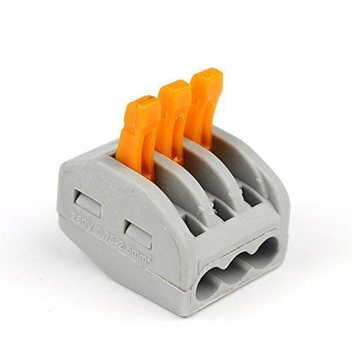 Iotcart SES-P-2328 400V 3 Pin Push in Conductor - Industrial Wiring Connector - Buy Online in India