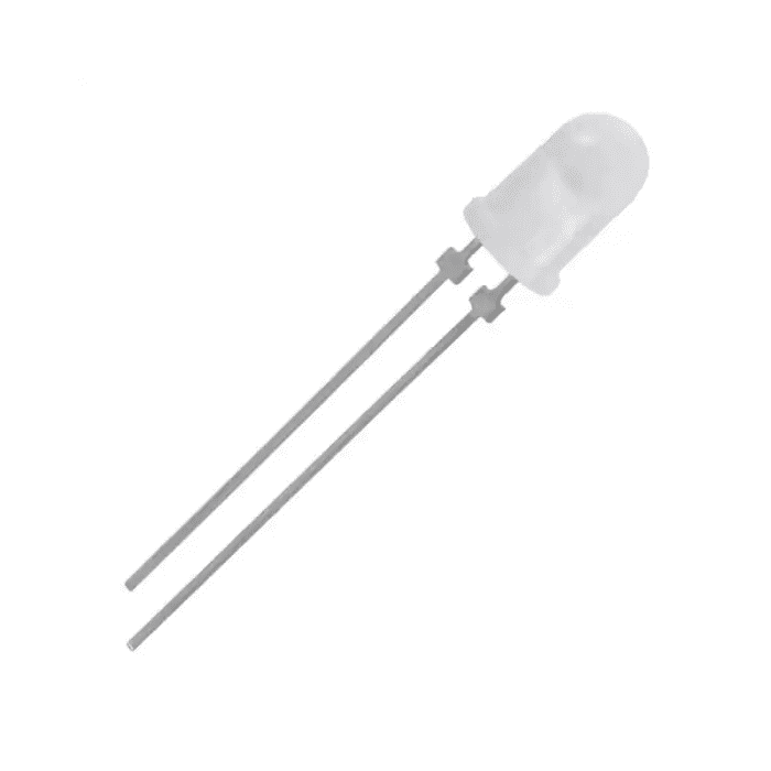 Iotcart 5mm White Blue LED (Pack of 10) - High-Brightness Indicator Diodes for Arduino & Raspberry Pi