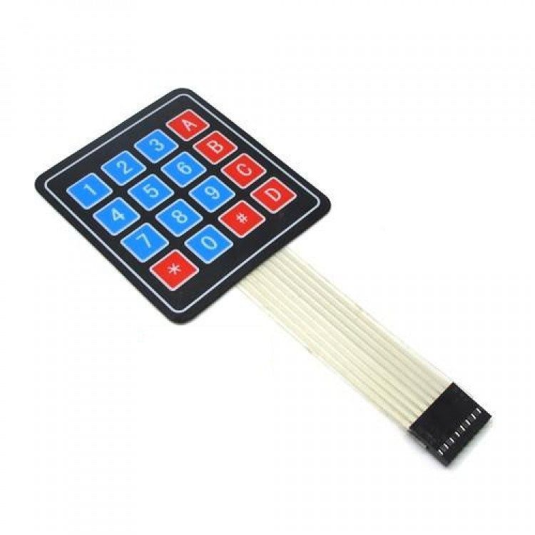 4x4 Membrane Keypad