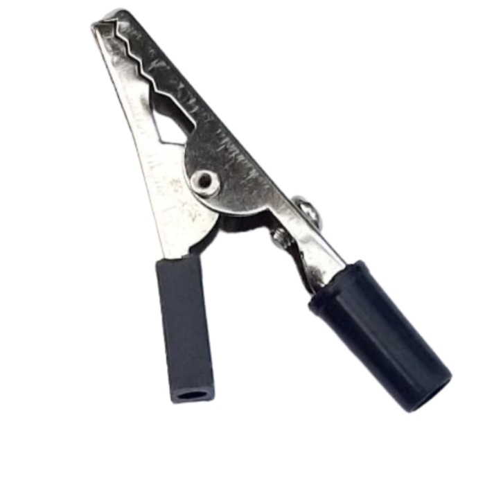 Iotcart Crocodile Alligator Clip 50 mm Black - Electrical Testing Tool