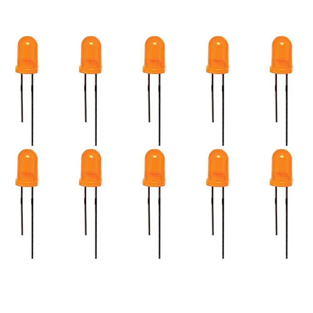 3mm Orange Led (Pack of 10)