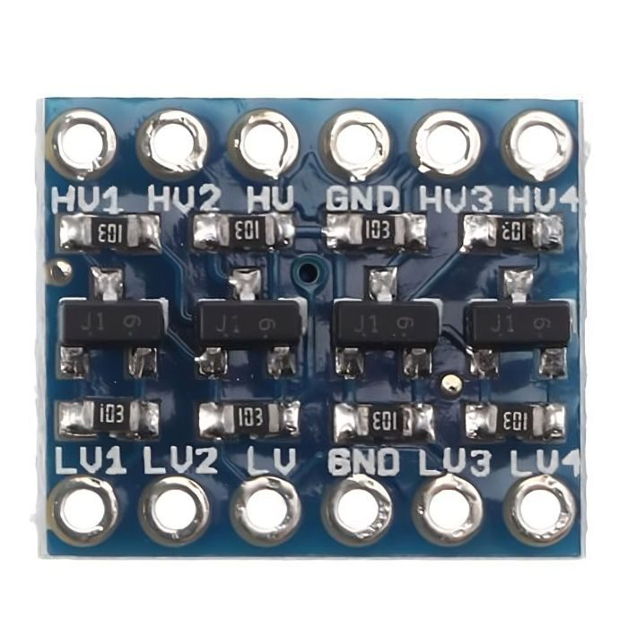 4 Channel (I2C or SPI) 3.3V-5V Bi-Directional Logic Level Converter