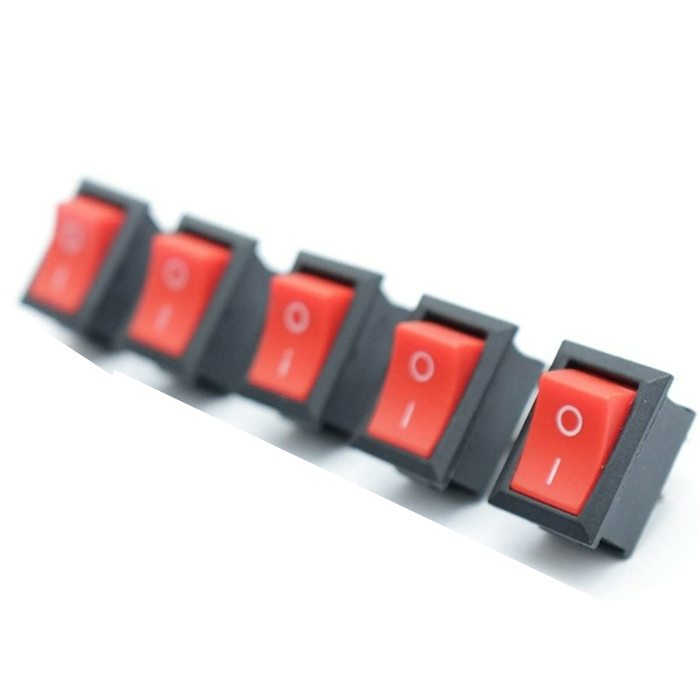 Iotcart SES-P-2357 SPST 2 Pin Mini Rocker Switch (Pack of 5) - Buy Online in India