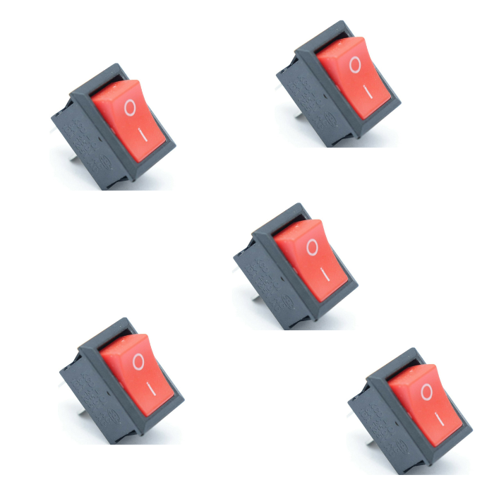 Iotcart SES-P-2357 SPST 2 Pin Mini Rocker Switch (Pack of 5) - Buy Online in India