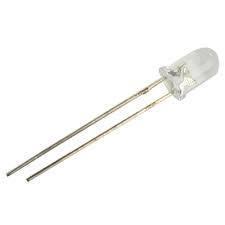 Iotcart 3mm White LED (Pack of 10) - 3.2V Forward Voltage for Arduino Projects