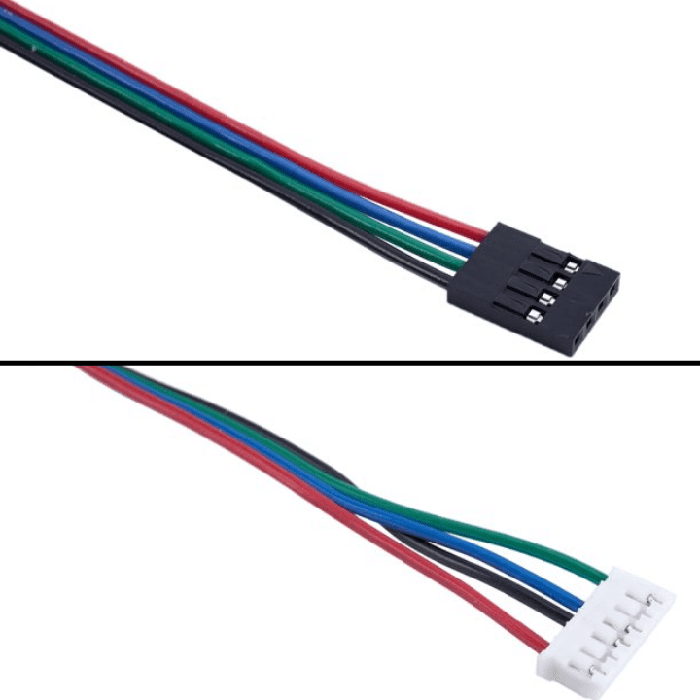 Pure Copper 1000mm Length Cable with Dupont Connector for NEMA17 Stepper Motor