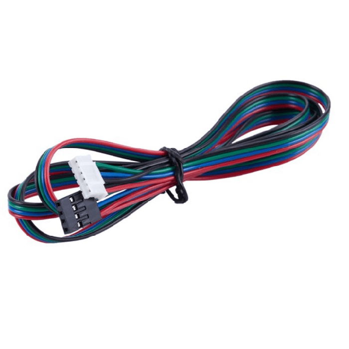 Pure Copper 1000mm Length Cable with Dupont Connector for NEMA17 Stepper Motor