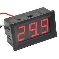 Iotcart SES-P-2369 0-100V DC Digital Voltmeter Panel - Battery & Circuit Monitoring
