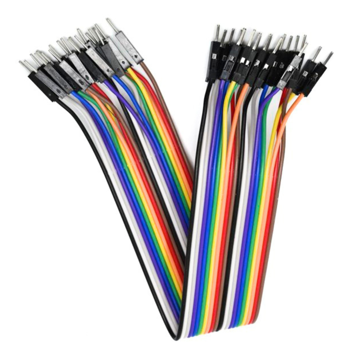 Iotcart Male to Male Jumper Wires 20cm 20pcs - Breadboard Prototyping