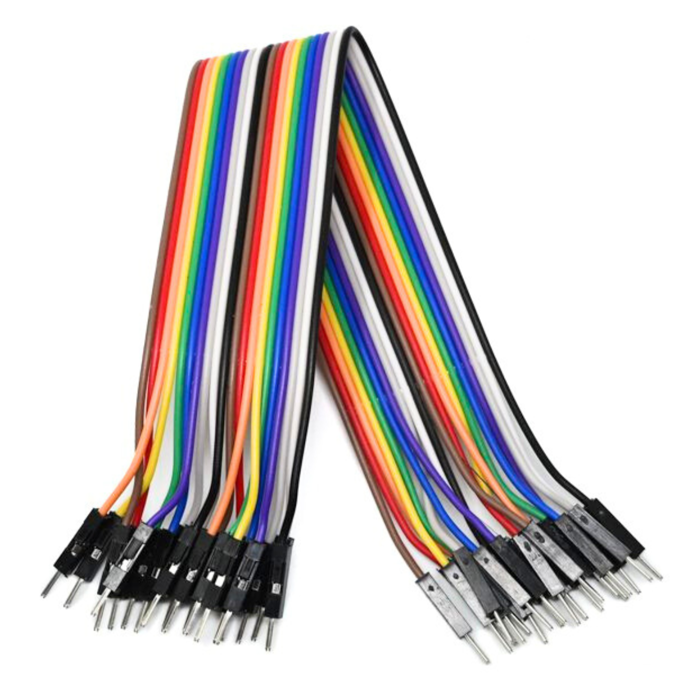 Iotcart Male to Male Jumper Wires 20cm 20pcs - Breadboard Prototyping