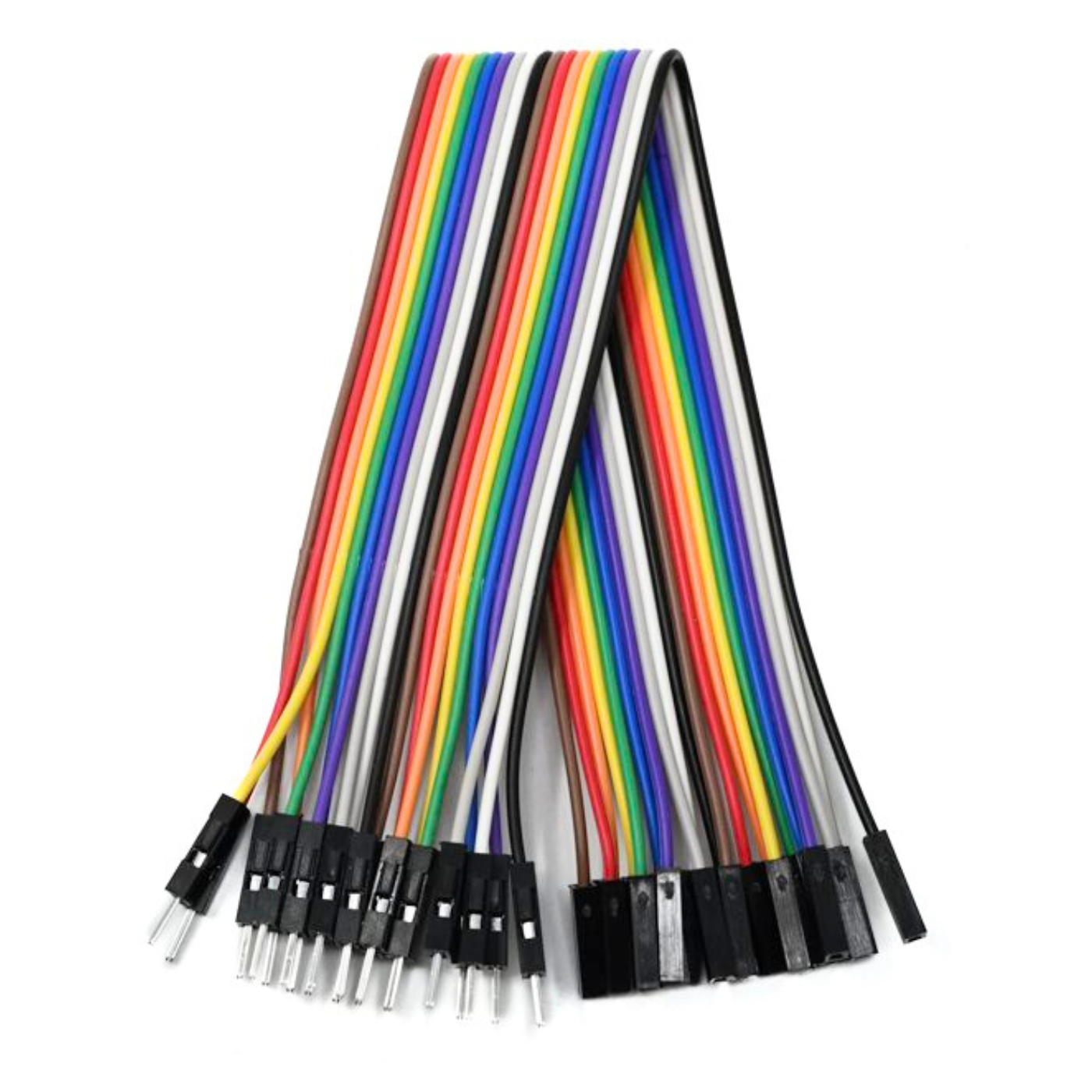 Male to Female Jumper Wires (20cm) (20pcs)