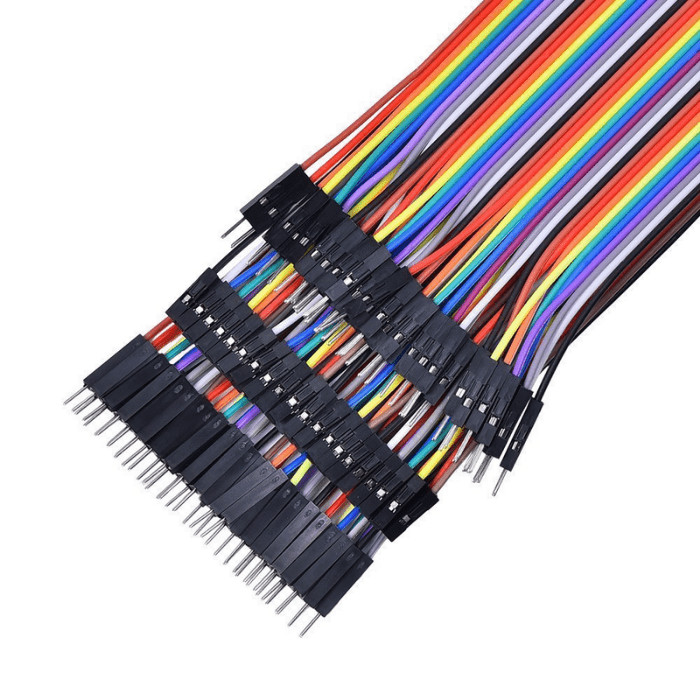 Jumper Wire Set - M2M, M2F, F2F (40 pcs each)