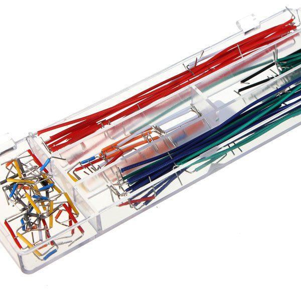 Solderless Breadboard U Shape Jumper Wire Connectors (140pcs)