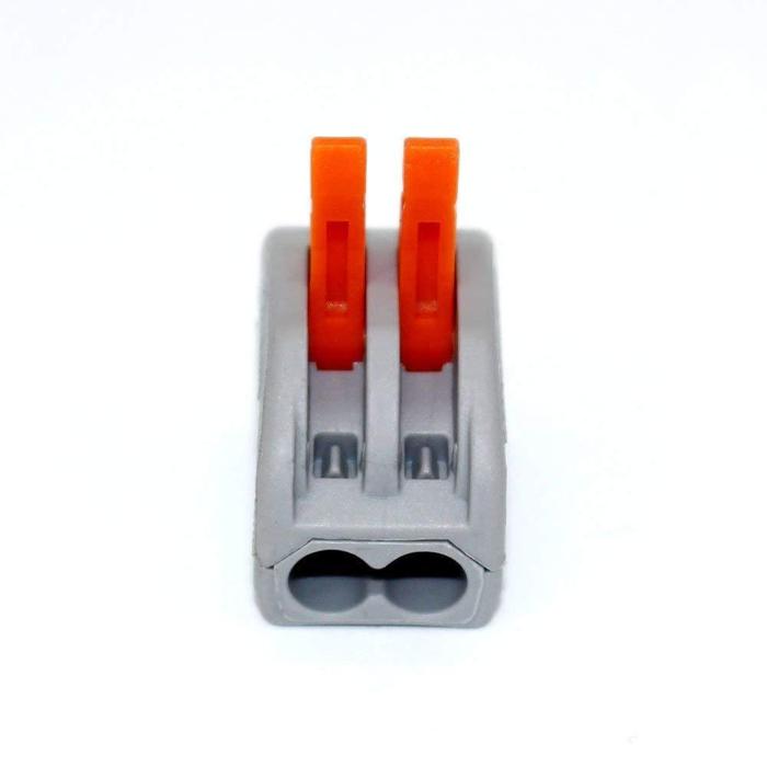 Iotcart SES-P-2379 400V 2 Pin Push In Connector - Arduino & Raspberry Pi Compatible