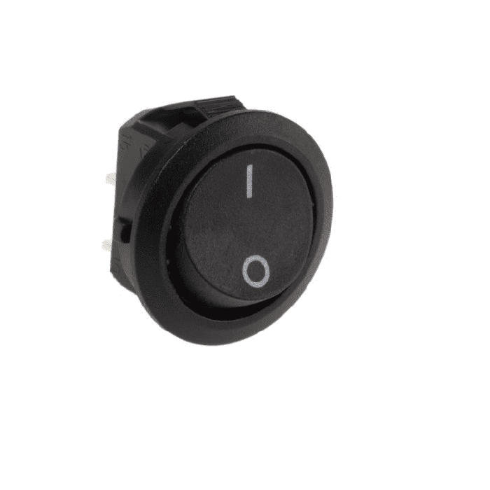 Iotcart KCD1-108 3A 250V AC SPST Round Rocker Switch - Buy Online in India