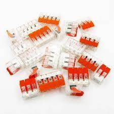 Iotcart SES-P-2386 400V 4 Pin Push in Conductor - Tool-Free Wiring Connector for Control Panels
