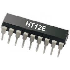 HT12E Encoder IC 12-Bit Parallel-to-Serial - Remote Control Interface