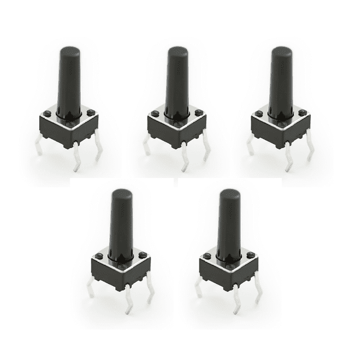 Iotcart SES-P-2390 4-Pin Momentary PushButton Switch for Arduino & Raspberry Pi - Buy Online in India