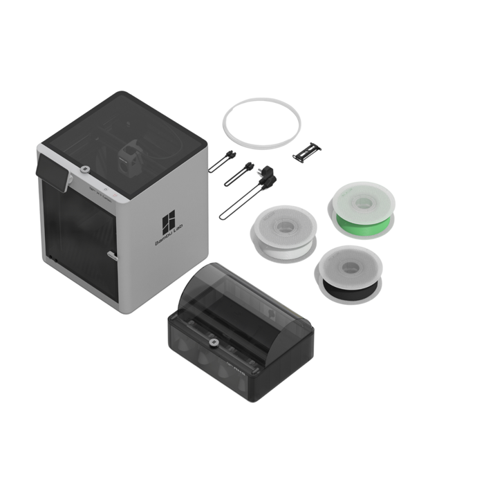 Bambu Lab X1 Carbon Combo 3D Printer - Multi-Color Printing with AMS & Lidar