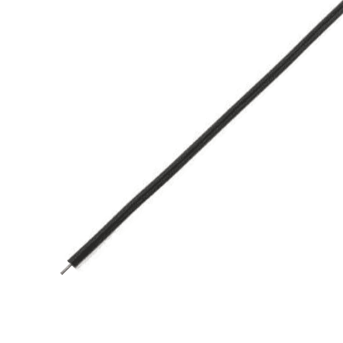 Iotcart SES-P-2412 5M Black Hook-Up Wire - Electronics Lab Use