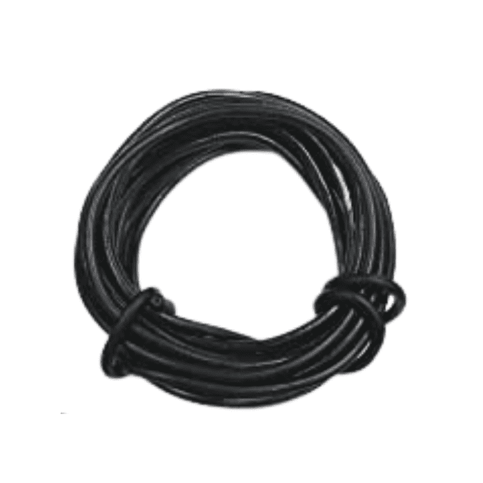 Iotcart SES-P-2412 5M Black Hook-Up Wire - Electronics Lab Use