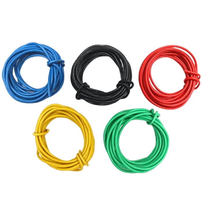 Iotcart SES-P-2413 5-Color Hook Up Wire Kit - 1m Each for Prototyping