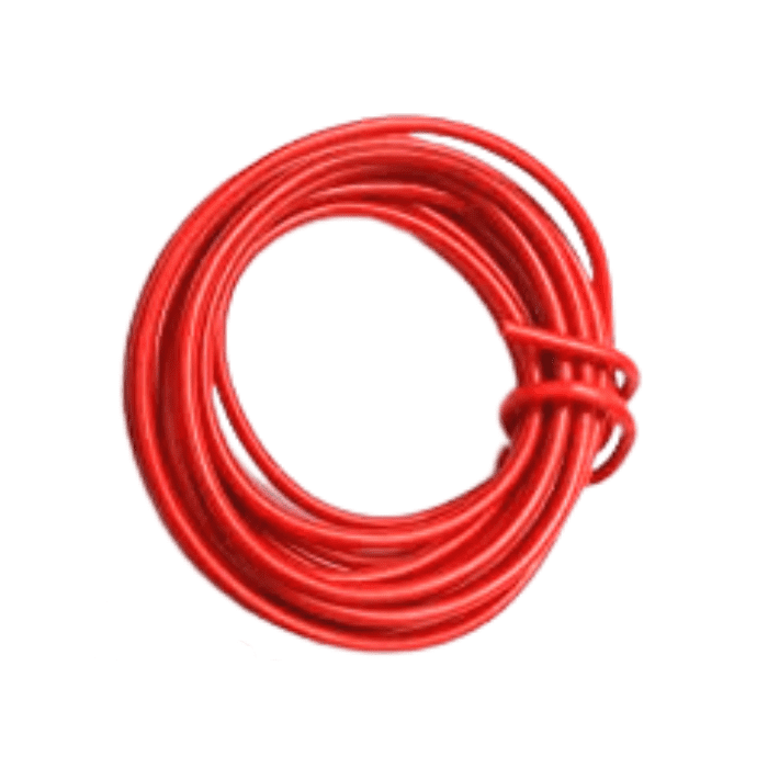 Iotcart 22 AWG Red Hook-Up Wire 5m Single Strand - Electronics Wiring for Arduino Projects