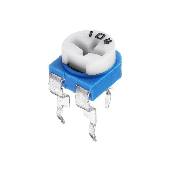Iotcart 100K Preset Potentiometer (Pack of 5) - Adjustable Voltage Divider for PCB