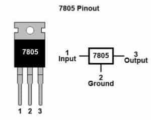 LM7805 IC 5V Positive Voltage Regulator - TO220 Package for Arduino & Raspberry Pi