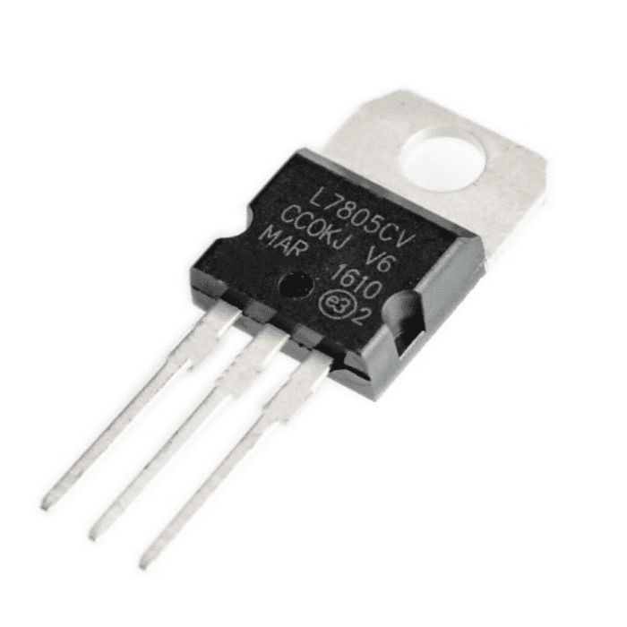 LM7805 IC 5V Positive Voltage Regulator - TO220 Package for Arduino & Raspberry Pi
