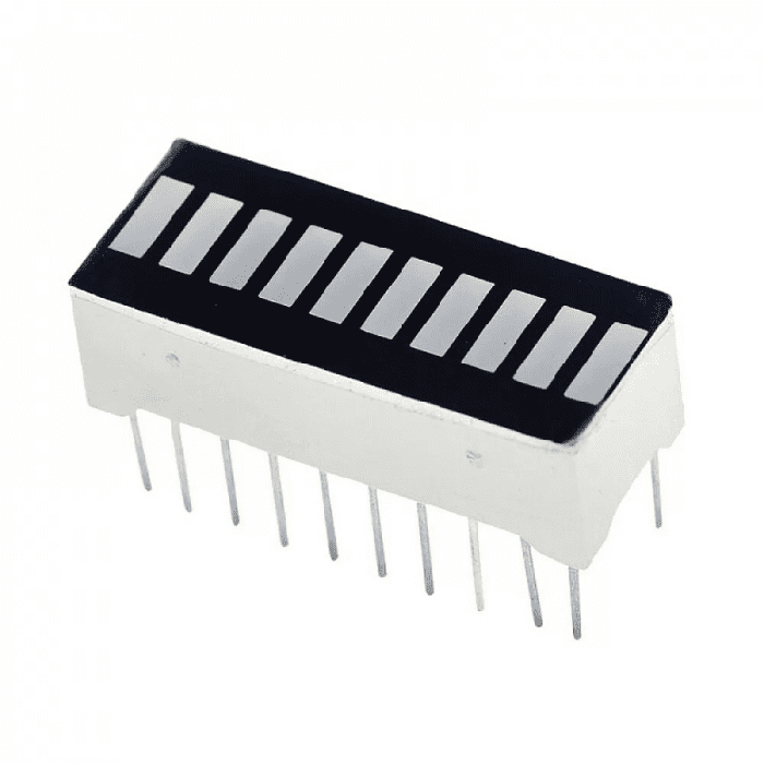 Iotcart SES-P-2432 10-Segment 4-Color LED Bar Graph - Ideal for Arduino Projects